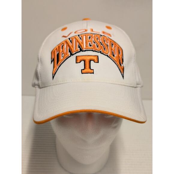 Tennessee Vols UT Volunteers White Orange Hat Cap TOW Adjustable - Picture 1 of 7